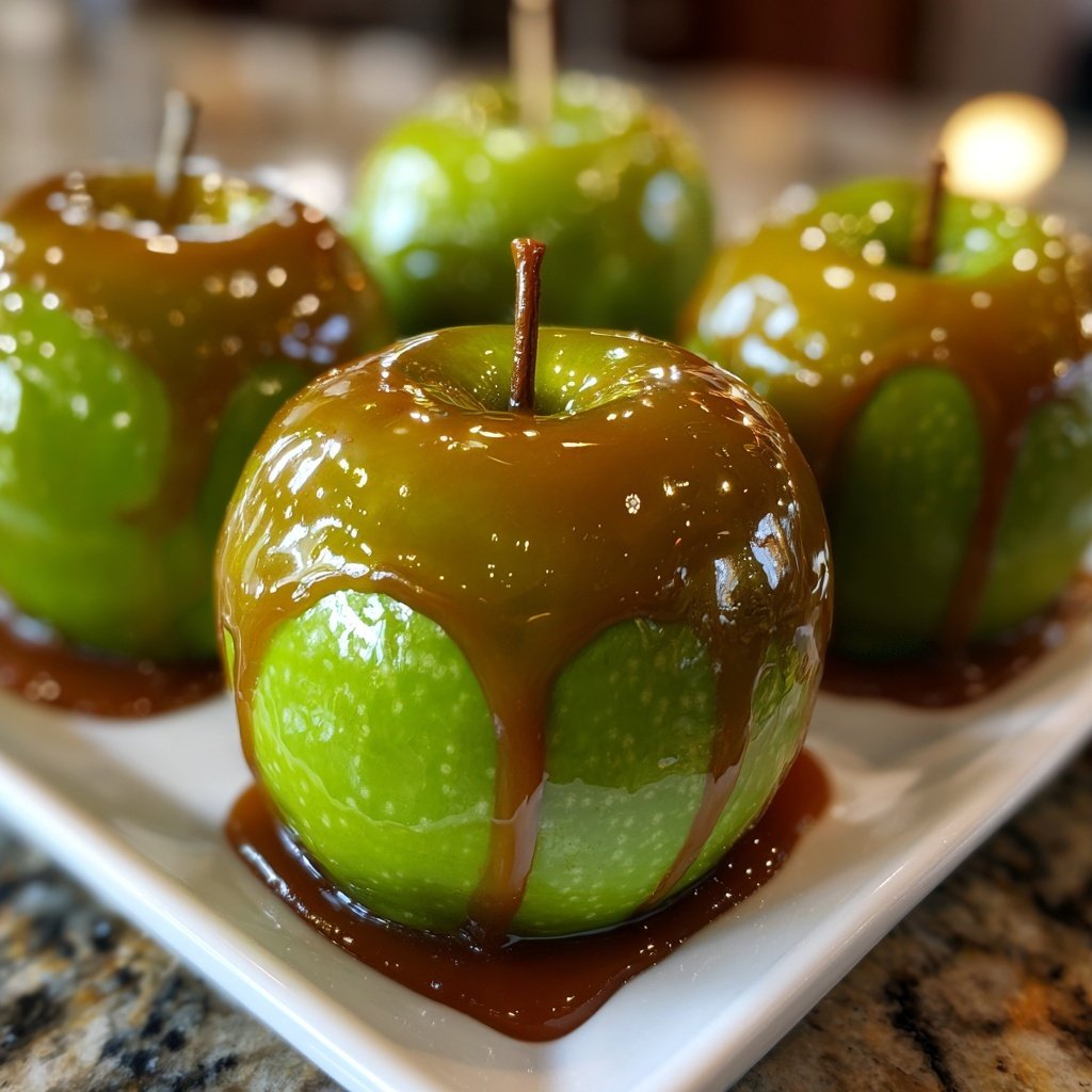 Green Apple Candy Apples