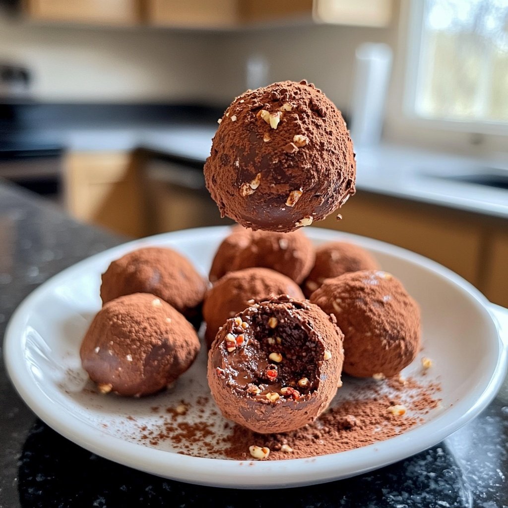 Chocolate Chili Truffles