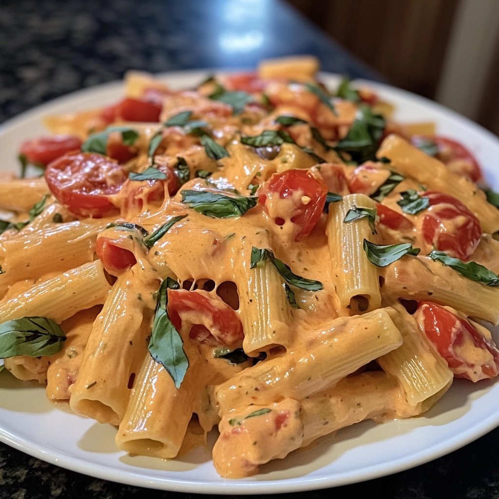 Easy One Pot Creamy Tomato Pasta