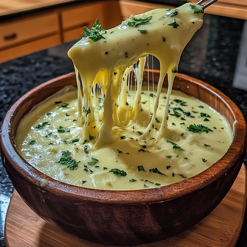 Fondue with Smoked Gouda