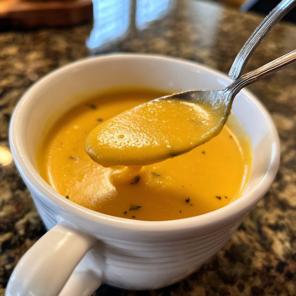 Squash Soup with Leeks