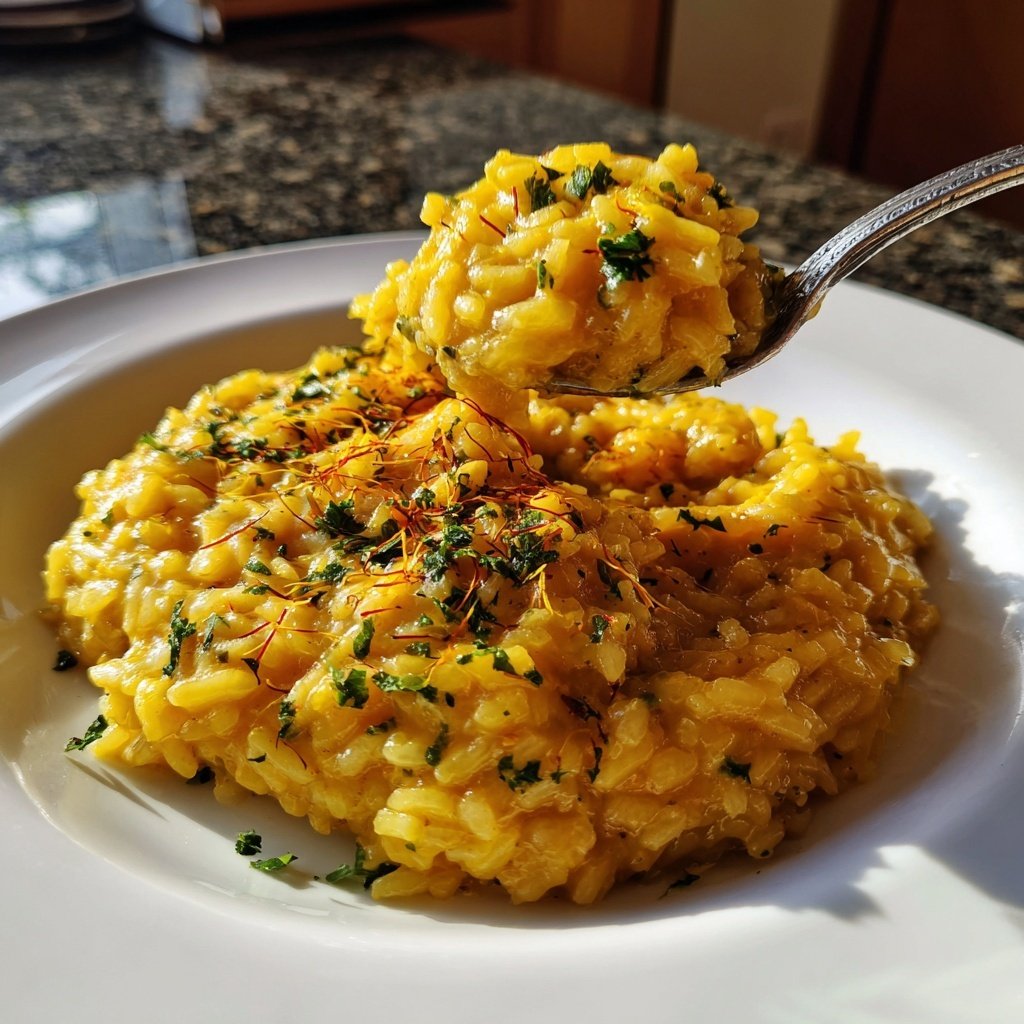 Saffron Risotto for Special Occasions