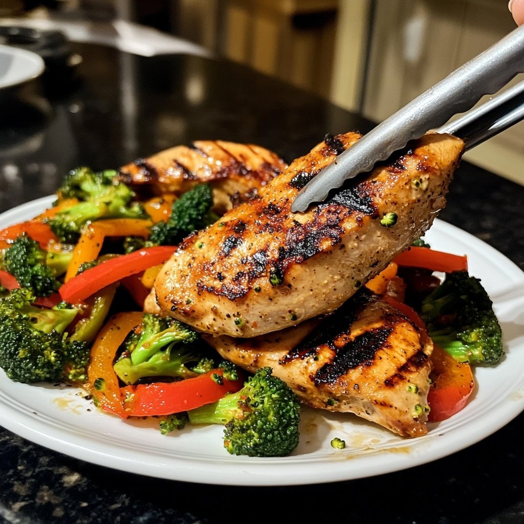 Chicken Breast with Veggies