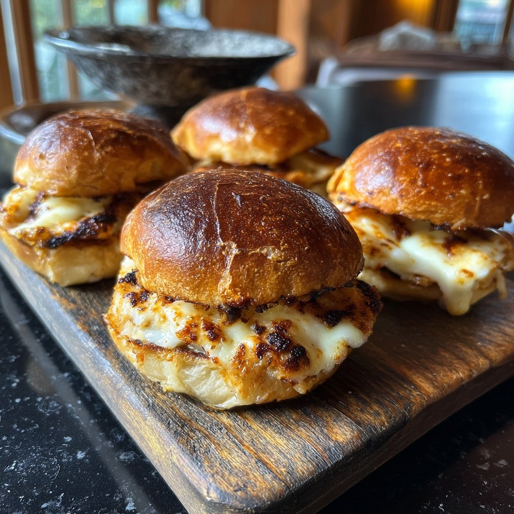 Grilled Halloumi Sliders