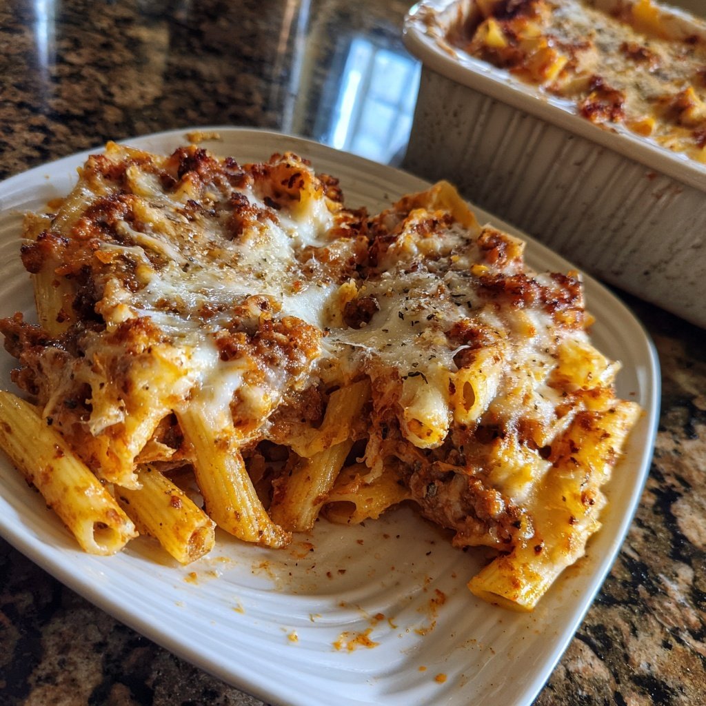 Comfort Food Baked Ziti