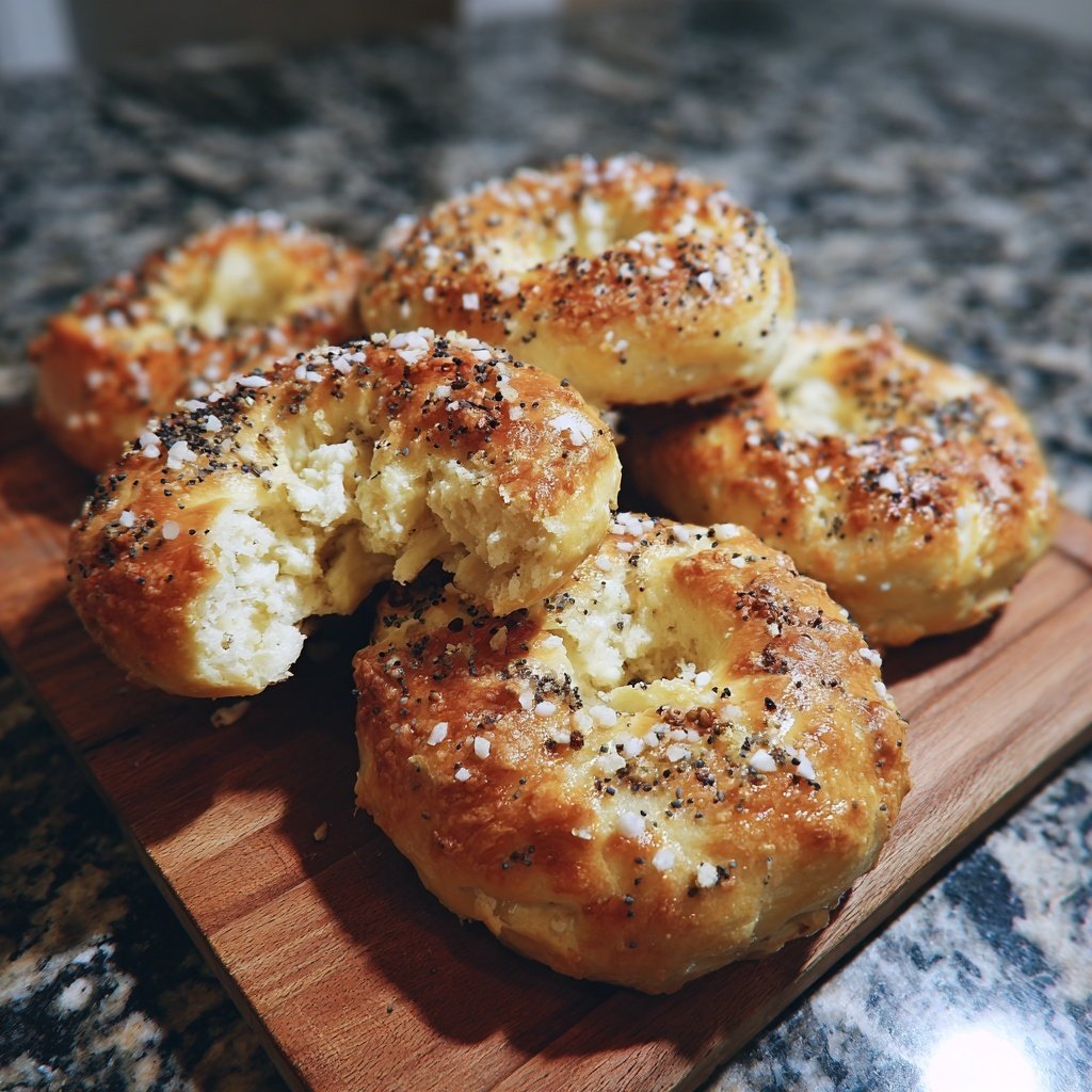 Yogurt Bagels With Self Rising Flour