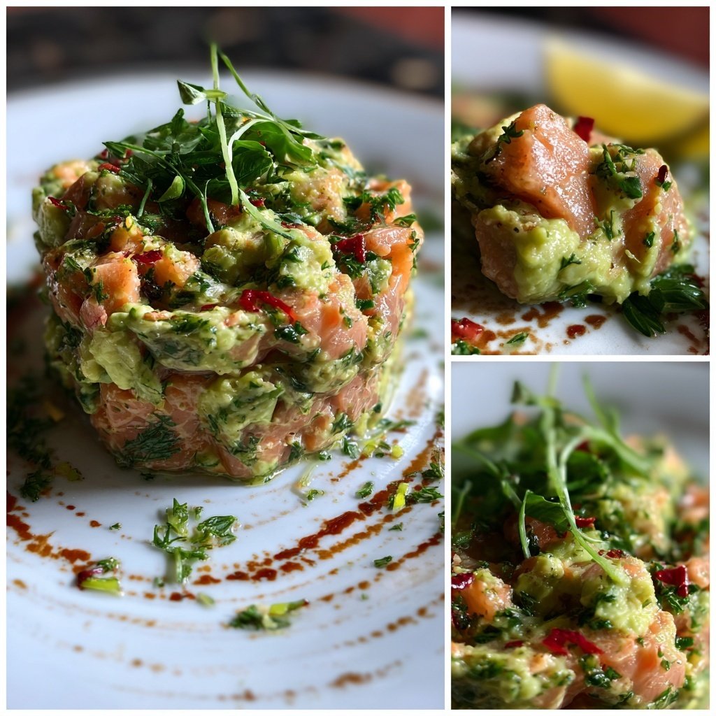 Salmon Tartare with Avocado