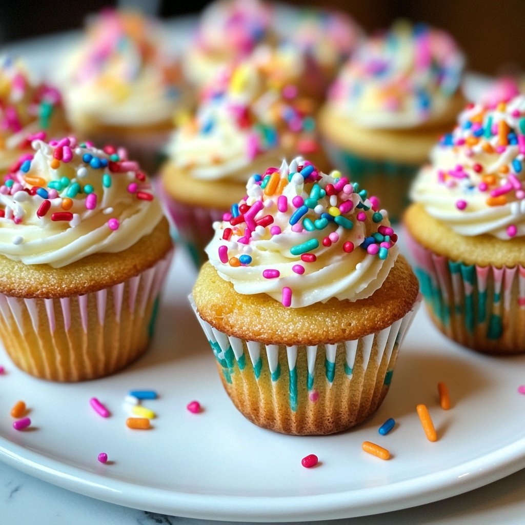 Super Bowl Dessert Mini Cupcake Platter